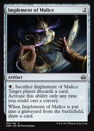 Implement of Malice | Aether Revolt