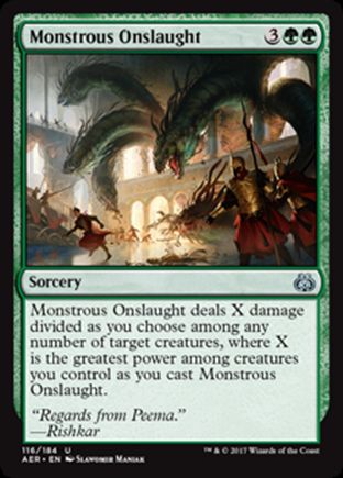 Monstrous Onslaught | Aether Revolt