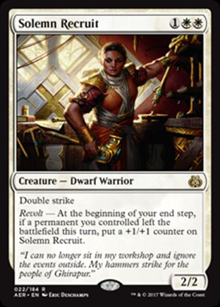 Solemn Recruit | Aether Revolt