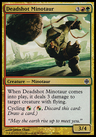 Deadshot Minotaur | Alara Reborn