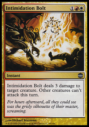 Intimidation Bolt | Alara Reborn