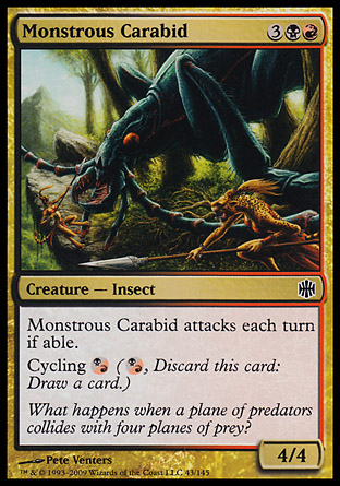 Monstrous Carabid | Alara Reborn