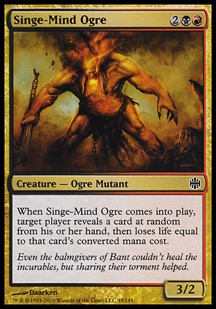 Singe-Mind Ogre | Alara Reborn