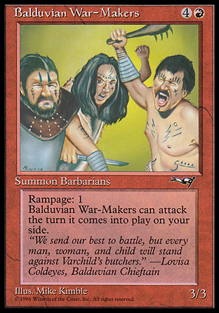 Balduvian War-Makers | Alliances