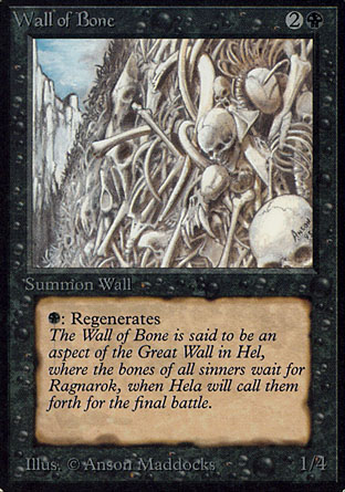 Wall of Bone | Alpha