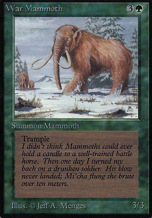 War Mammoth | Alpha