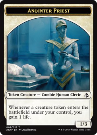 Anointer Priest token | Amonkhet