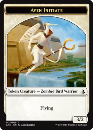 Aven Initiate token | Amonkhet