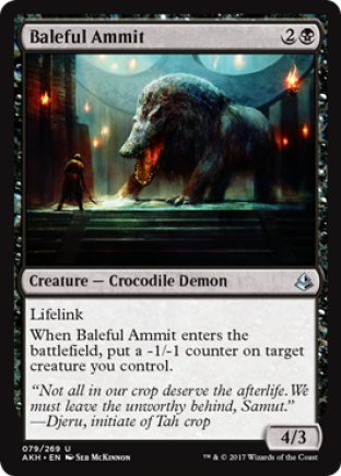 Baleful Ammit | Amonkhet