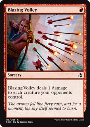 Blazing Volley | Amonkhet