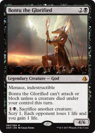 Bontu the Glorified | Amonkhet