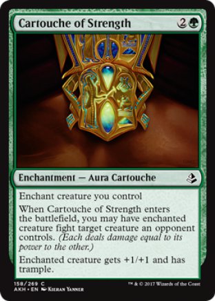 Cartouche of Strength | Amonkhet