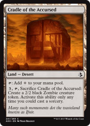 Cradle of the Accursed | Amonkhet