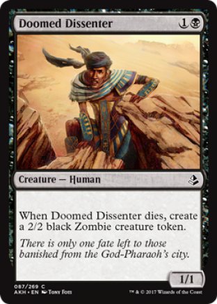 Doomed Dissenter | Amonkhet