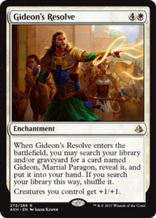 Gideon’s Resolve | Amonkhet