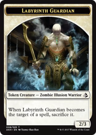 Labyrinth Guardian token | Amonkhet