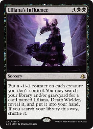 Liliana’s Influence | Amonkhet