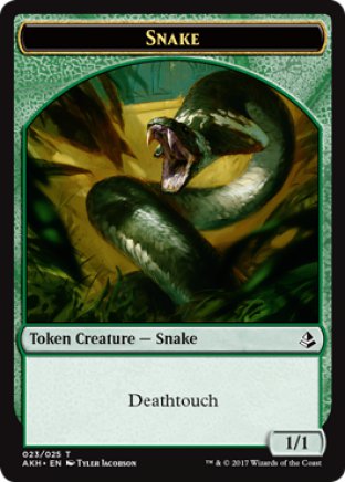 Snake token | Amonkhet