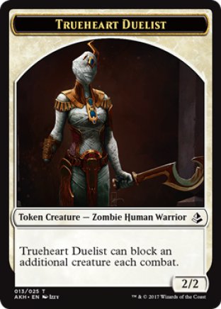 Trueheart Duelist token | Amonkhet