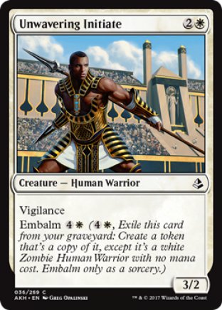 Unwavering Initiate | Amonkhet