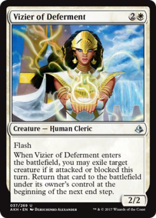 Vizier of Deferment | Amonkhet