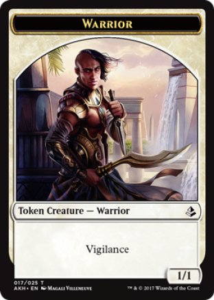 Warrior token | Amonkhet