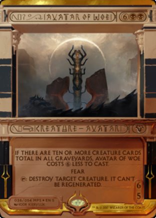 Avatar of Woe | Amonkhet Invocations