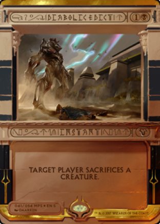 Diabolic Edict | Amonkhet Invocations