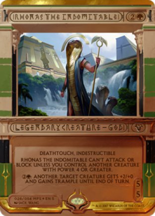 Rhonas the Indomitable | Amonkhet Invocations