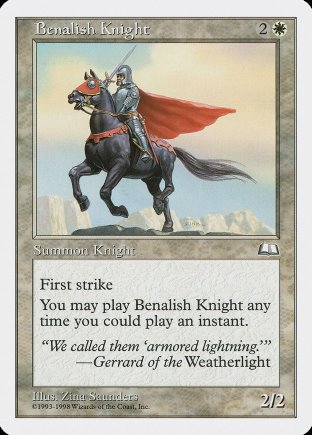 Benalish Knight | Anthologies