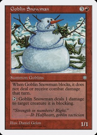 Goblin Snowman | Anthologies
