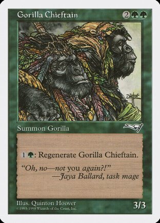 Gorilla Chieftain | Anthologies