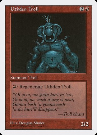 Uthden Troll | Anthologies