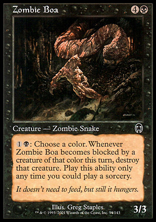 Zombie Boa | Apocalypse