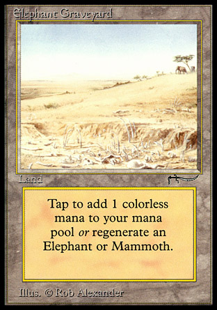 Elephant Graveyard | Arabian Nights