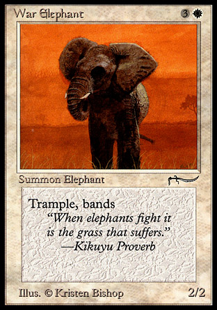 War Elephant | Arabian Nights (A)