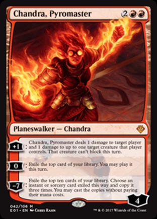 Chandra, Pyromaster | Archenemy Nicol Bolas