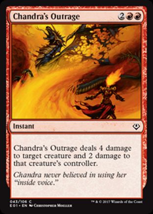 Chandra’s Outrage | Archenemy Nicol Bolas