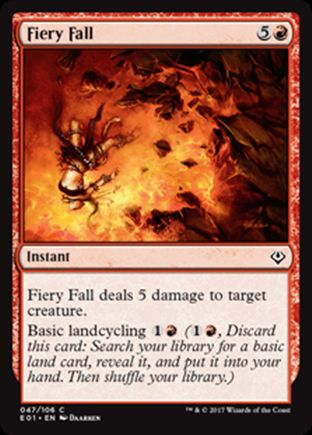 Fiery Fall | Archenemy Nicol Bolas