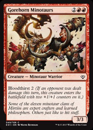 Gorehorn Minotaurs | Archenemy Nicol Bolas