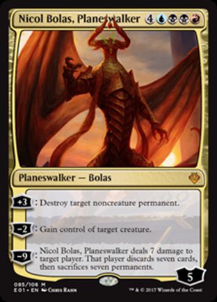 Nicol Bolas, Planeswalker | Archenemy Nicol Bolas