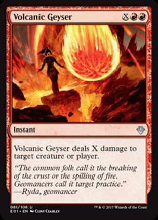 Volcanic Geyser | Archenemy Nicol Bolas