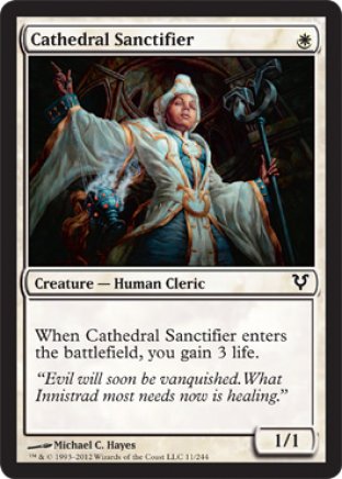 Cathedral Sanctifier | Avacyn Restored