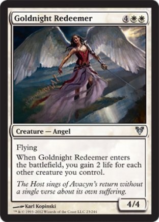 Goldnight Redeemer | Avacyn Restored