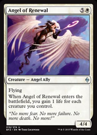 Angel of Renewal | Battle for Zendikar