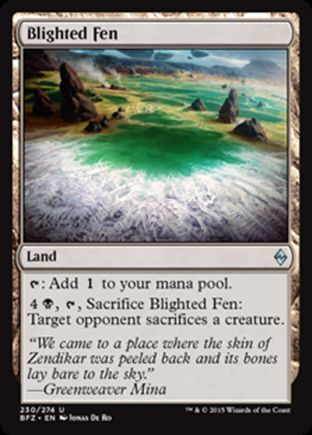 Blighted Fen | Battle for Zendikar