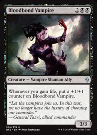 Bloodbond Vampire | Battle for Zendikar