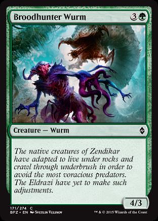 Broodhunter Wurm | Battle for Zendikar