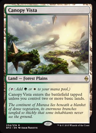 Canopy Vista | Battle for Zendikar