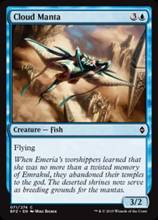 Cloud Manta | Battle for Zendikar